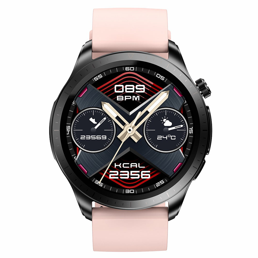 E420 1.39-inch Smart Watch Water Resistant Fitness Bracelet with ECG PPG Blood Pressure Heart Rate Monitoring Silicone Strap
