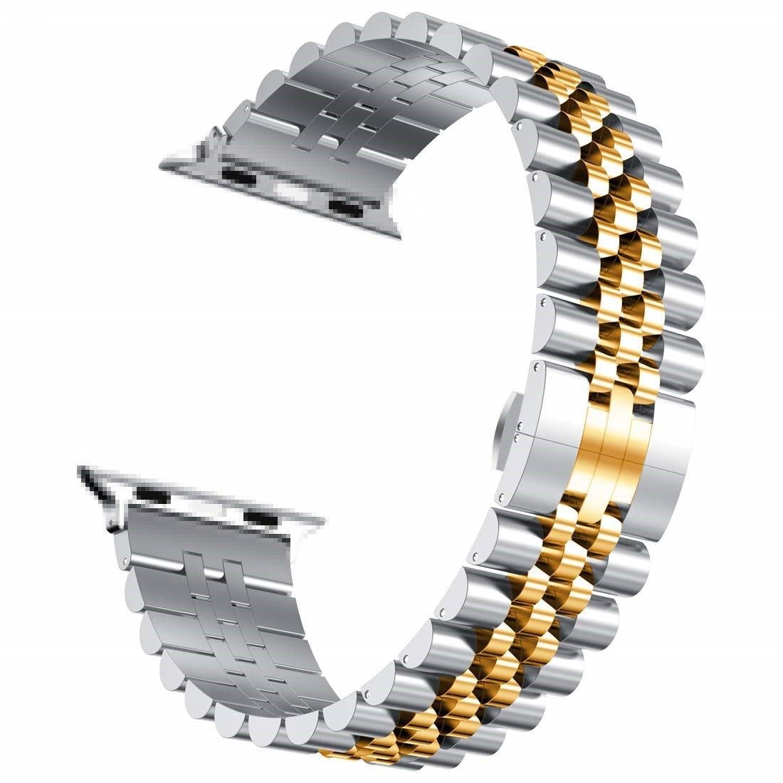 New Style Stainless Steel Watch Strap for Apple Watch Ultra 49mm Ultra 2 49mm Series 9 45mm SE (2023) 44mm Series 8 7 45mm 6 5 4 SE SE (2022) 44m Series 3 2 1 42mm