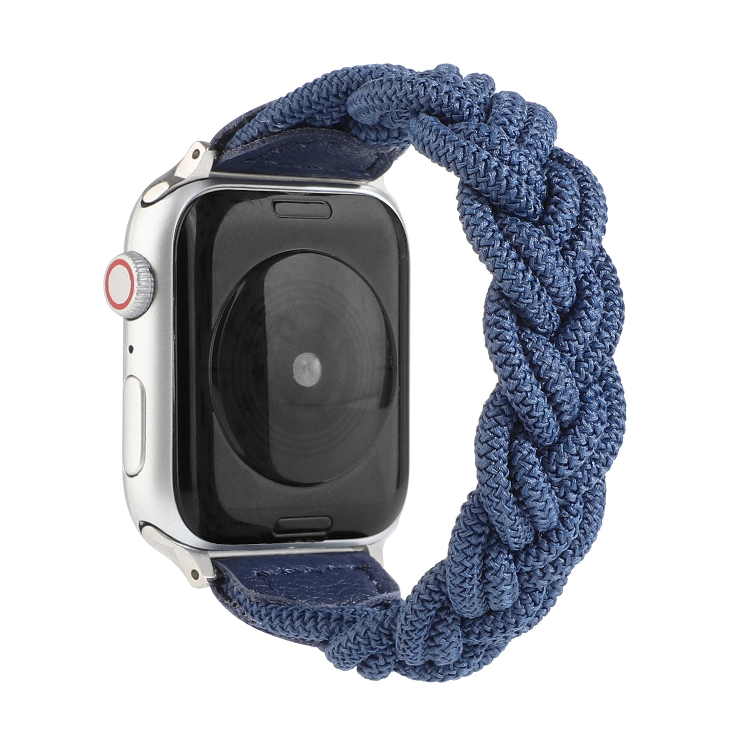 Elastic Woven Design Watch Band Replacement Watch Strap for Apple Watch Ultra 49mm Ultra 2 49mm Series 9 45mm SE (2023) 44mm Series 8 7 45mm 6 5 4 SE SE (2022) 44m Series 3 2 1 42mm