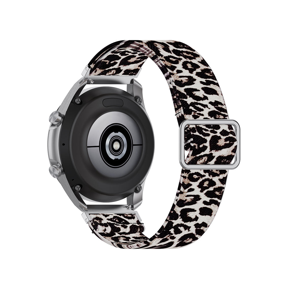 22mm Adjustable Printing Watchband Strap Replacement for Samsung Galaxy Watch3 45mm Huawei Watch GT 2 Pro