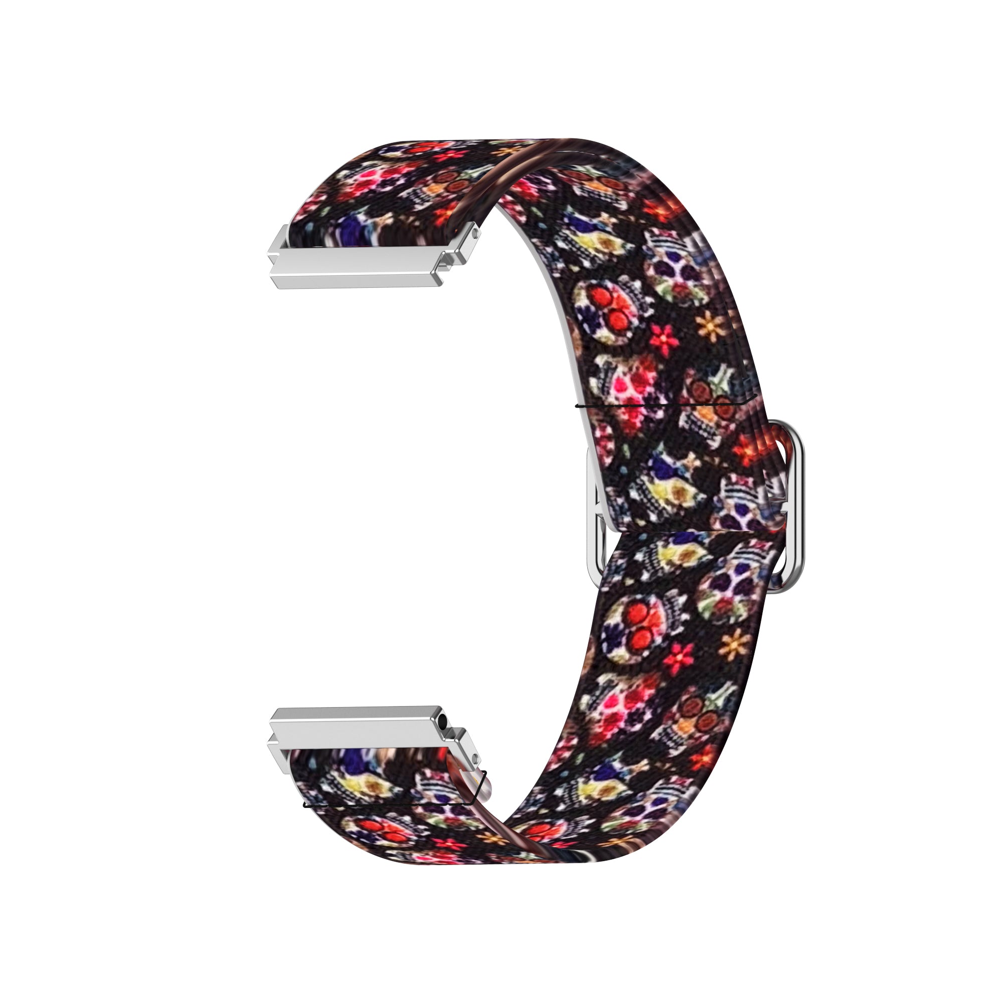 Pattern Printed Adjustable Nylon Smart Watch Replacement Strap Watchband 22mm for Samsung Galaxy Watch 46mm Watch3 45mm