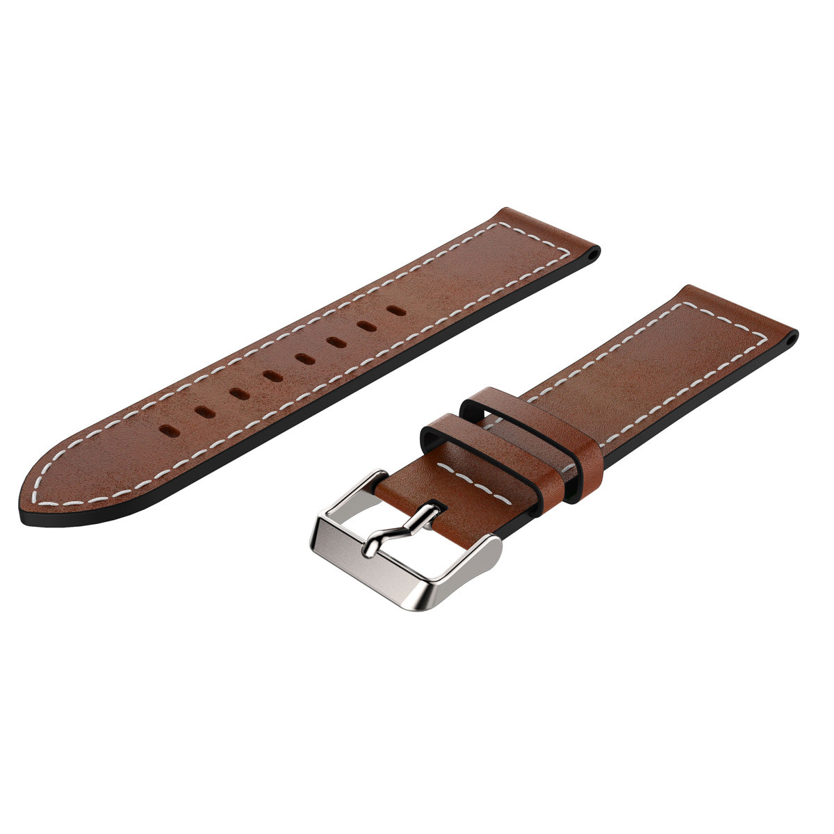 Udskiftning af ægte læder Smart Watch-remrem til Xiaomi Haylou Solar LS05 osv.
