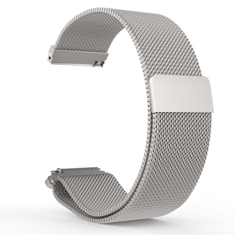 20mm Milanese Mesh Loop Stainless Steel Smart Watch Band Strap Replacement for Polar Ignite