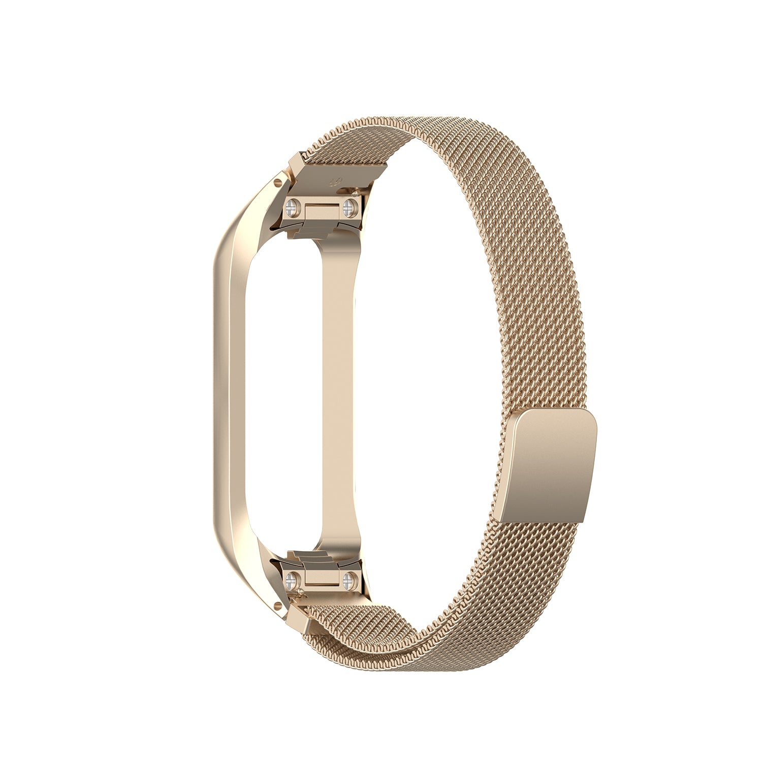 Stainless Steel Smartwatch Strap Replace Milanese Watch Band for Samsung Galaxy Fit 2 SM-R220