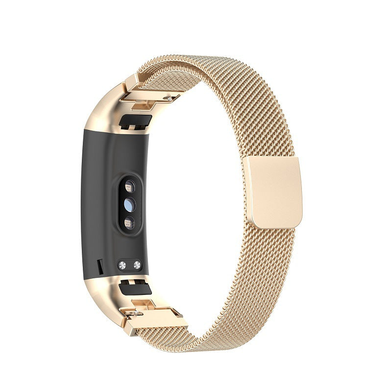 Stainless Steel Milanese Replacement Smart Watch Strap Watchband for Huawei Honor Band 5 4