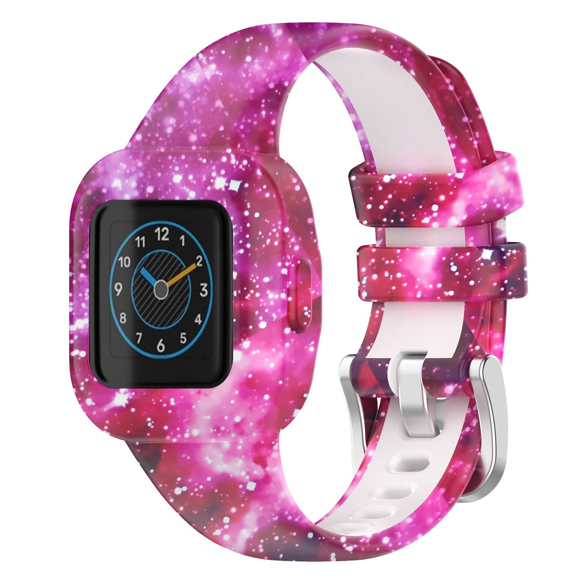 Pattern Printing Silicone Smart Watch Band Wrist Strap Replacement for Garmin Fit RJ3 Garmin Vivofit JR3