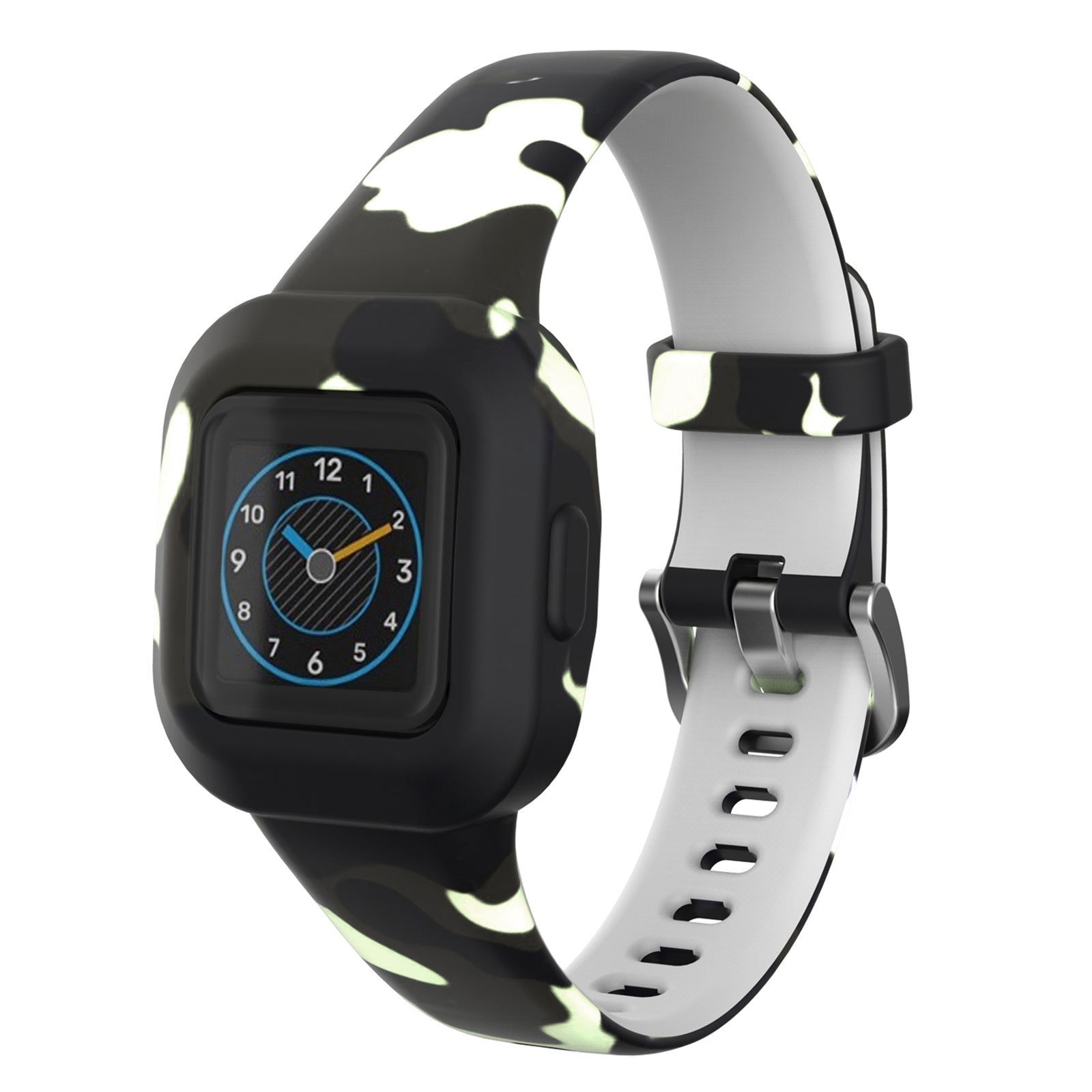 Pattern Printing Silicone Smart Watch Band Wrist Strap Replacement for Garmin Fit RJ3 Garmin Vivofit JR3