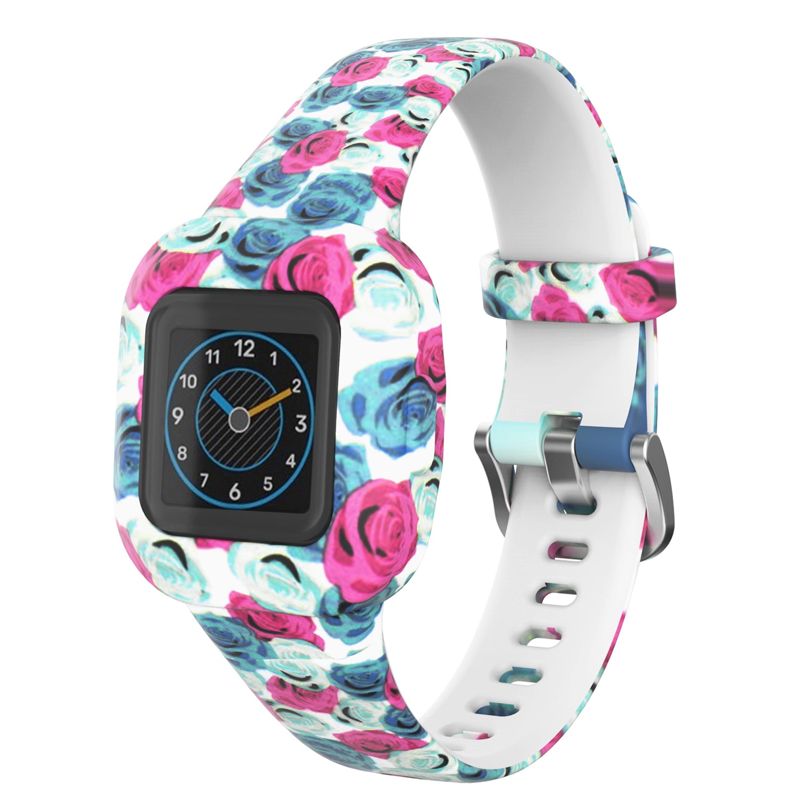 Pattern Printing Silicone Smart Watch Band Wrist Strap Replacement for Garmin Fit RJ3 Garmin Vivofit JR3
