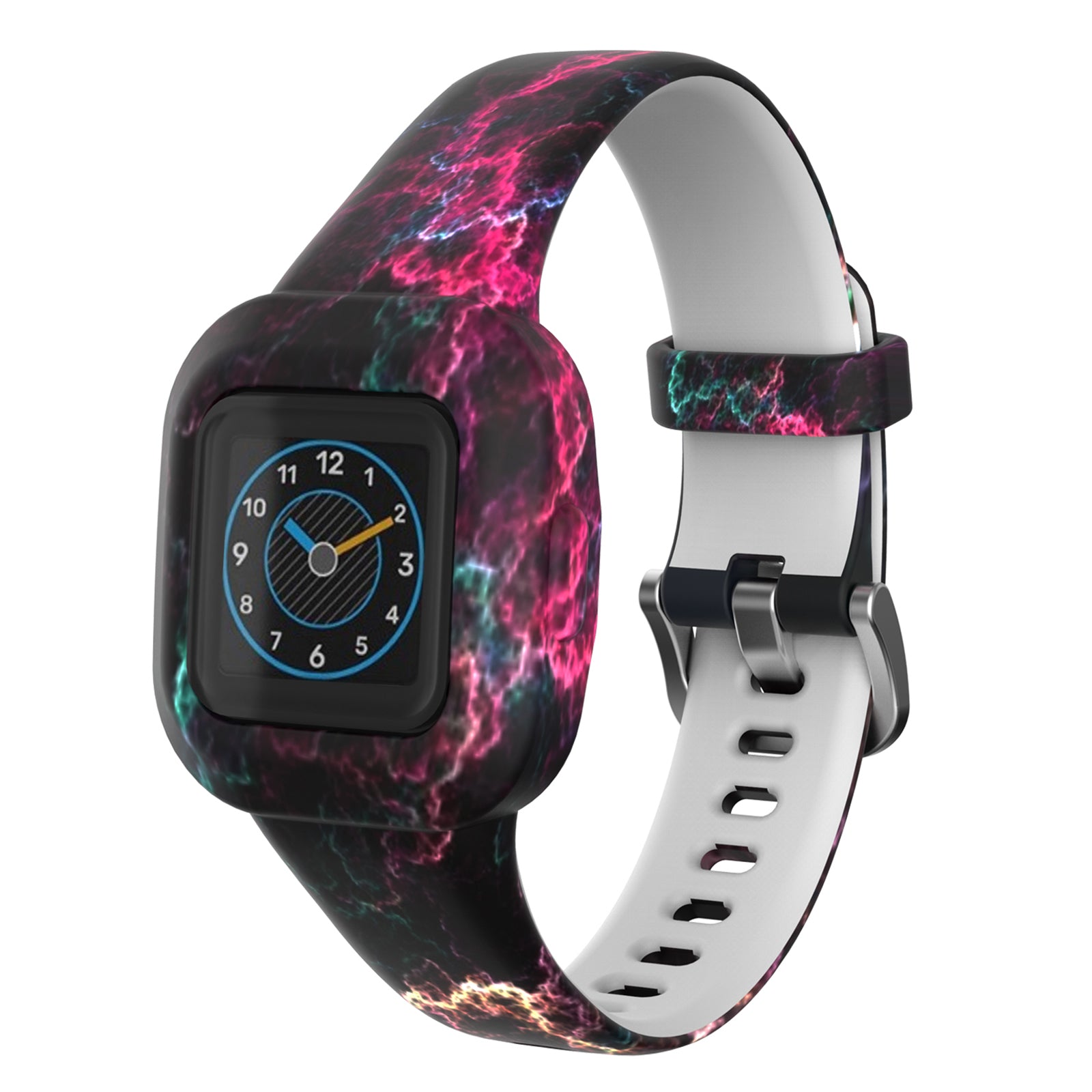 Pattern Printing Silicone Smart Watch Band Wrist Strap Replacement for Garmin Fit RJ3 Garmin Vivofit JR3