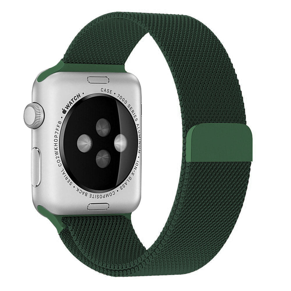 JLT Adjustable Milanese Stainless Steel Watch Band Strap Replacement for Apple Watch Ultra 49mm Ultra 2 49mm Series 9 45mm SE (2023) 44mm Series 8 7 45mm Series 6 5 4 SE SE (2022) 44m Series 3 2 1 42mm