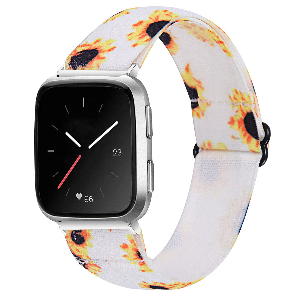 Woven Elastic Smart Watch Band Replacement Strap for Fitbit Versa Versa 2