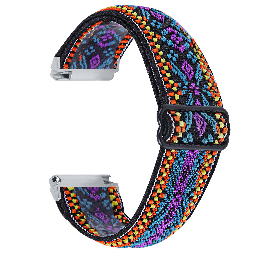 Woven Elastic Smart Watch Band Replacement Strap for Fitbit Versa Versa 2