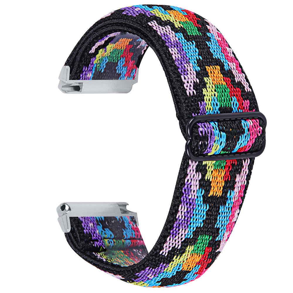 Woven Elastic Smart Watch Band Replacement Strap for Fitbit Versa Versa 2