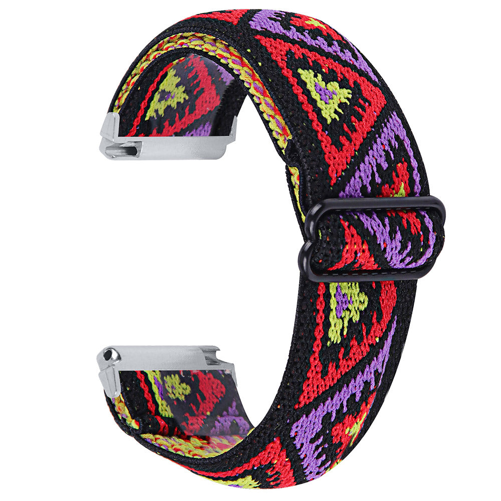 Woven Elastic Smart Watch Band Replacement Strap for Fitbit Versa Versa 2