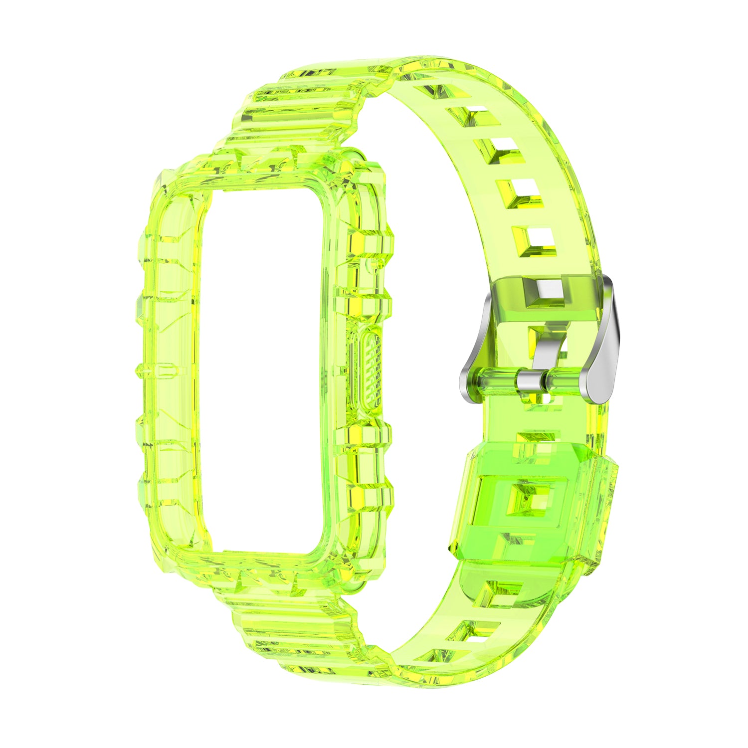 Transparent TPU Integreret Smart Watch Bånd Håndledsrem til Huawei Watch Fit Fit 2 Fit Ny One Size