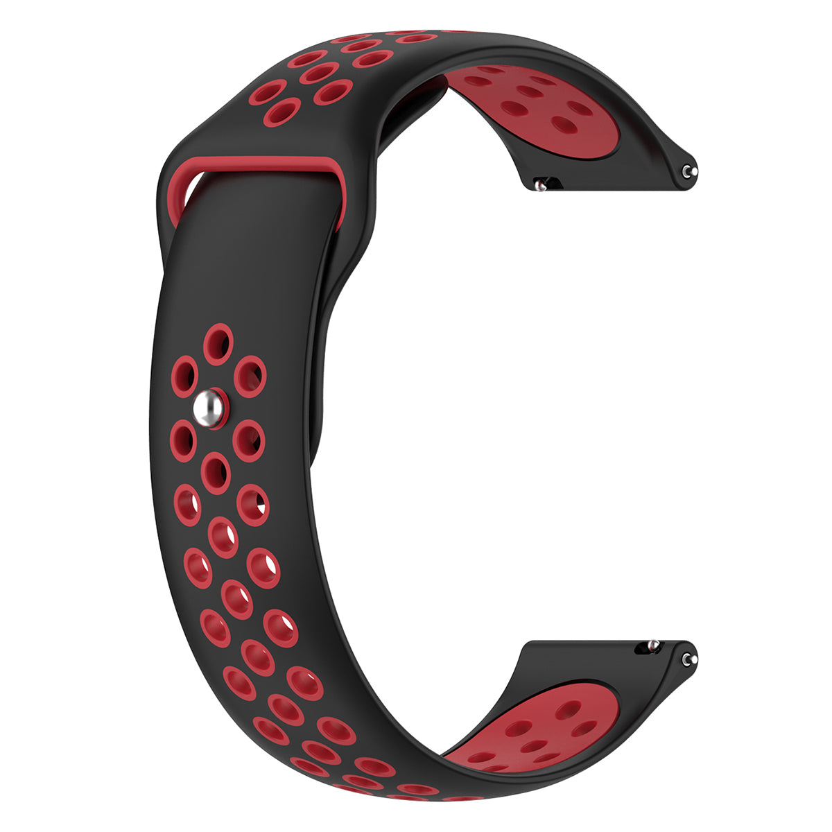 Dual Color Adjustable Silicone Watch Band Wrist Strap 22mm for Huawei Watch 3 Watch 3 Pro