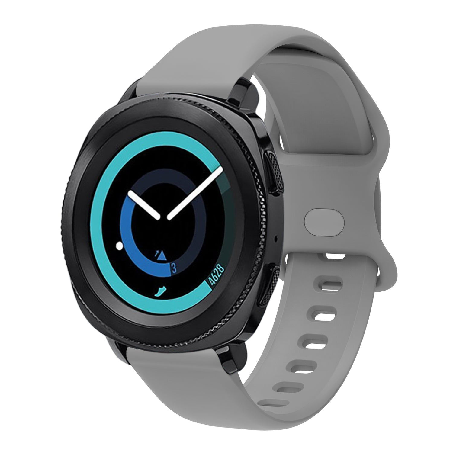 20mm Universal Silicone Watchband Strap Replacement for Samsung Galaxy Watch Active Active2 40mm Watch 42mm Huami Amazfit GTR (42mm) Garmin vivoactive 3 Huawei Watch GT2 (42mm)