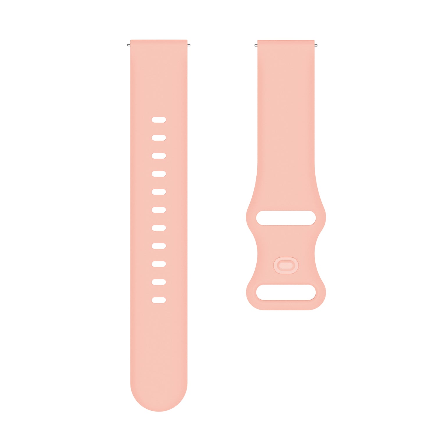 20mm Universal Silicone Watchband Strap Replacement for Samsung Galaxy Watch Active Active2 40mm Watch 42mm Huami Amazfit GTR (42mm) Garmin vivoactive 3 Huawei Watch GT2 (42mm)