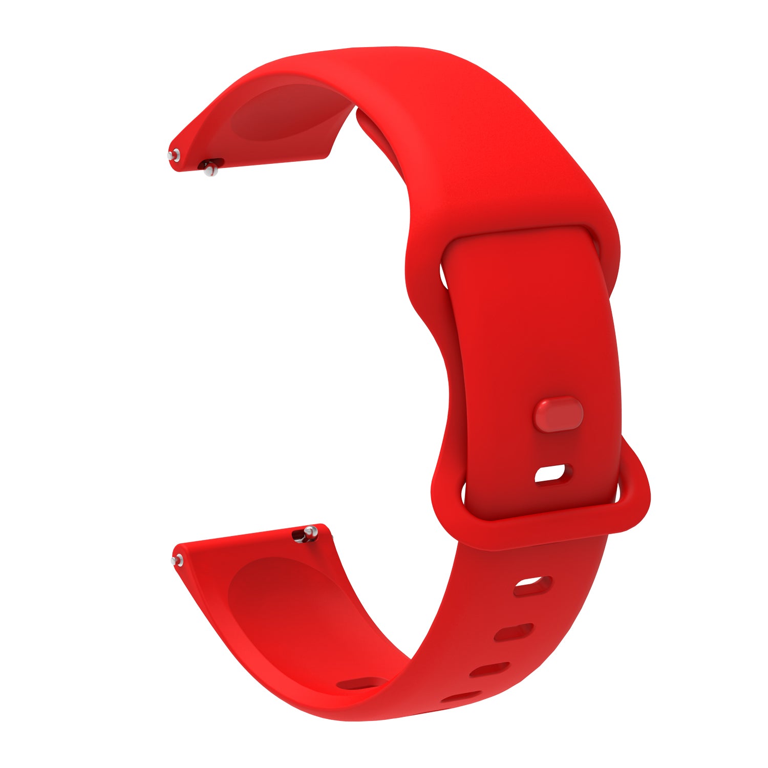 20mm Universal Silicone Watchband Strap Replacement for Samsung Galaxy Watch Active Active2 40mm Watch 42mm Huami Amazfit GTR (42mm) Garmin vivoactive 3 Huawei Watch GT2 (42mm)