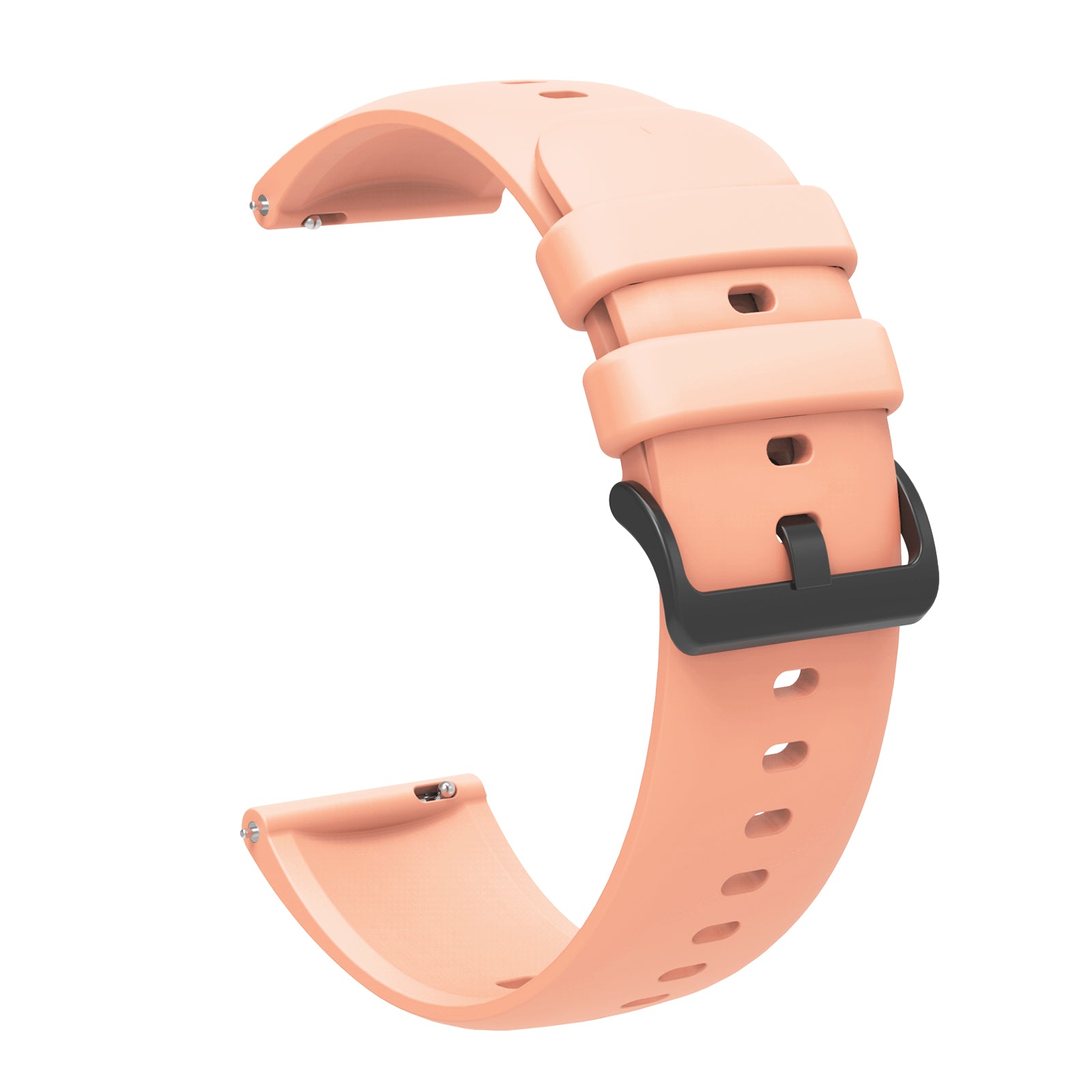 Sporty Waterproof Watch Band Premium Universal Silicone Rubber 22mm Replacement Straps with Black Buckle for Huawei Watch 3 Samsung Gear S3 Frontier S3 Classic