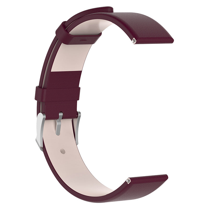 20mm Genuine Leather Smart Watch Band for Samsung Galaxy Watch6 40mm 44mm Watch6 Classic 43mm 47mm Watch 5 40mm 44mm 5 Pro 45mm Watch4 40mm 44mm