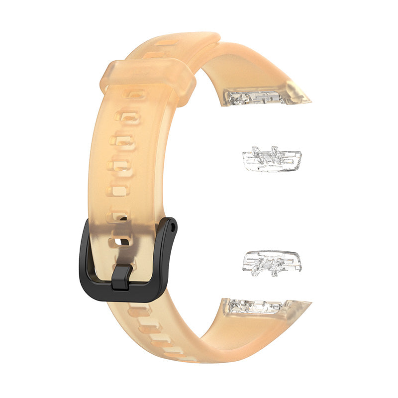 Transparent Waterproof TPU Replacement Strap Watch Bands for Huawei Band 6 Honor Band 6