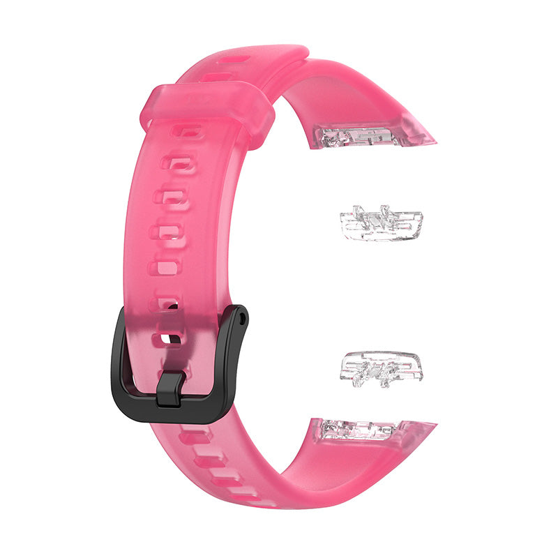 Transparent Waterproof TPU Replacement Strap Watch Bands for Huawei Band 6 Honor Band 6
