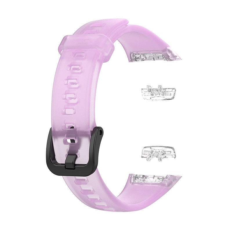 Transparent Waterproof TPU Replacement Strap Watch Bands for Huawei Band 6 Honor Band 6
