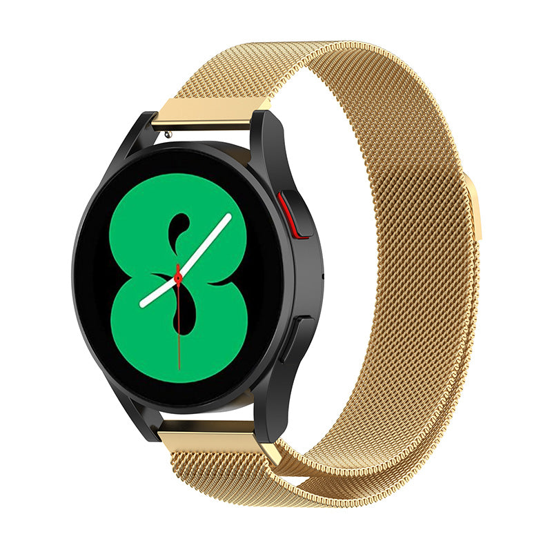 Stainless Steel Milanese Smart Watch Replacement Strap 20mm for Samsung Galaxy Watch6 40mm 44mm Watch6 Classic 43mm 47mm Watch 5 40mm 44mm 5 Pro 45mm Watch4 40mm 44mm
