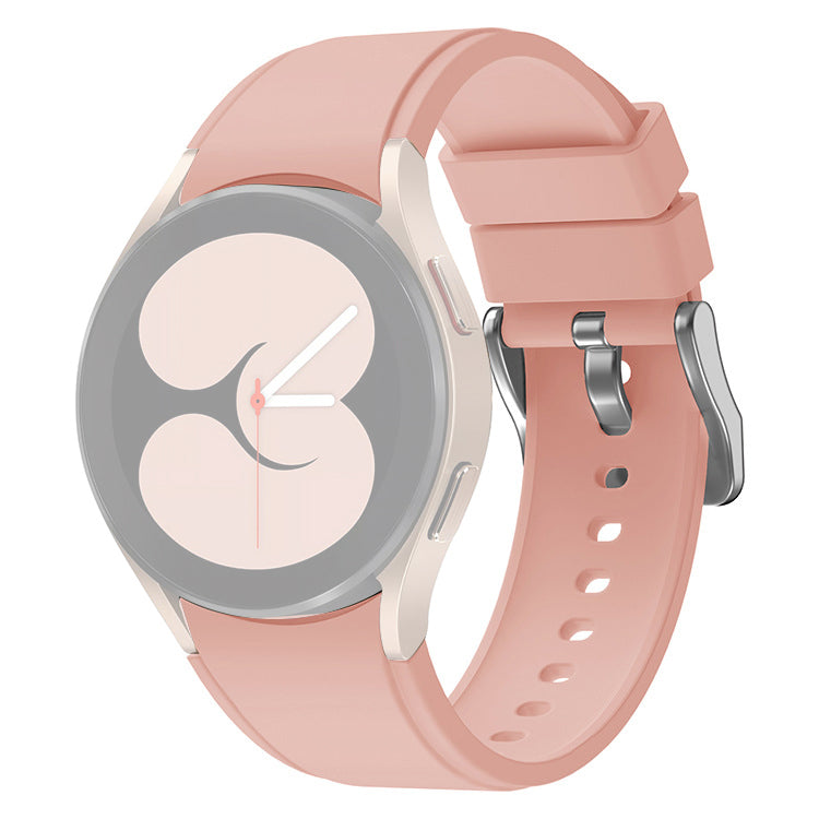 Silicone Adjustable Smart Watch Band Strap for Samsung Galaxy Watch6 40mm 44mm Watch6 Classic 43mm 47mm Watch 5 40mm 44mm 5 Pro 45mm Watch4 40mm 44mm
