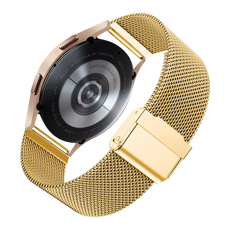 Milanese Stainless Steel Fine Mesh Smart Watch Strap for Samsung Galaxy Watch6 40mm 44mm Watch6 Classic 43mm 47mm Watch 5 40mm 44mm 5 Pro 45mm Watch4 40mm 44mm