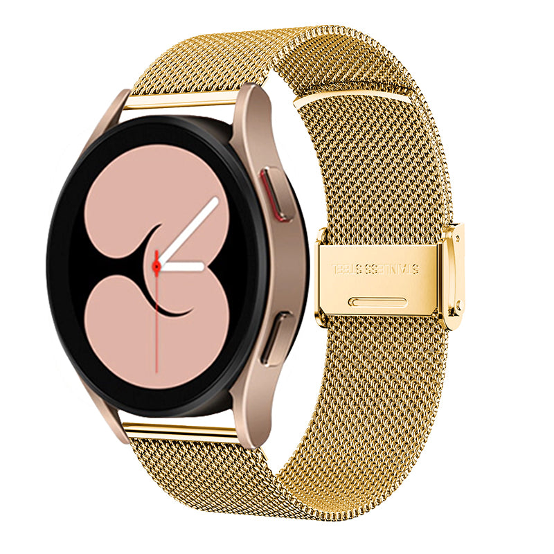 Milanese Stainless Steel Fine Mesh Smart Watch Strap for Samsung Galaxy Watch6 40mm 44mm Watch6 Classic 43mm 47mm Watch 5 40mm 44mm 5 Pro 45mm Watch4 40mm 44mm