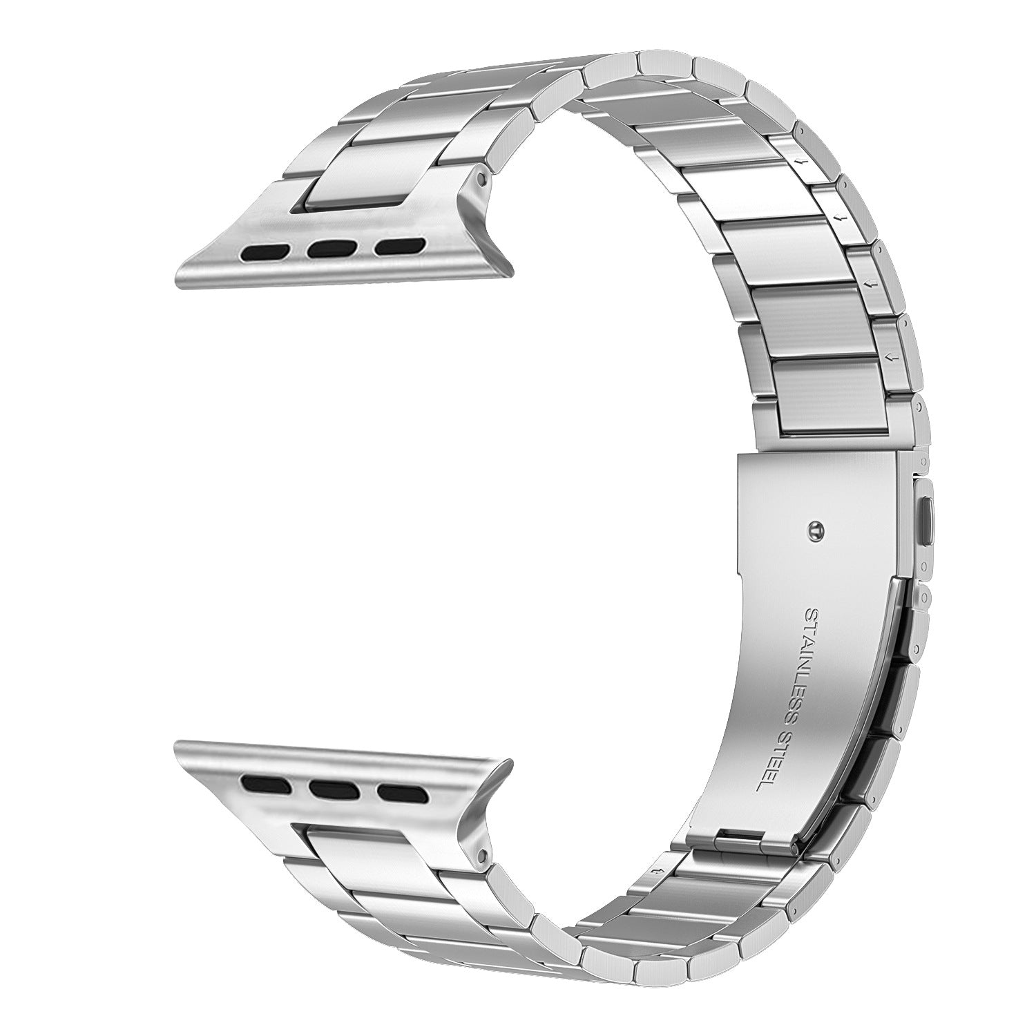 Ultra-thin Stainless Steel Smart Watch Band Strap for Apple Watch Ultra 49mm Ultra 2 49mm Series 9 45mm SE (2023) 44mm Series 8 45mm 7 45mm Apple Watch Series 6 SE SE (2022) 5 4 44mm Series 3 2 1 42mm