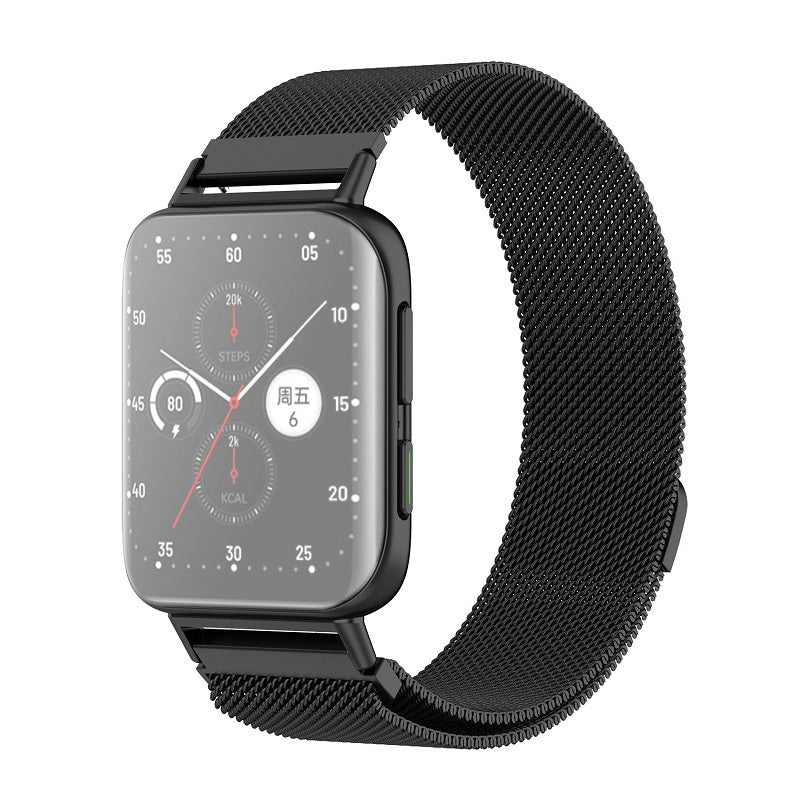 Stylish Milanese Stainless Steel Smart Watch Strap for Oppo Watch 2 46mm