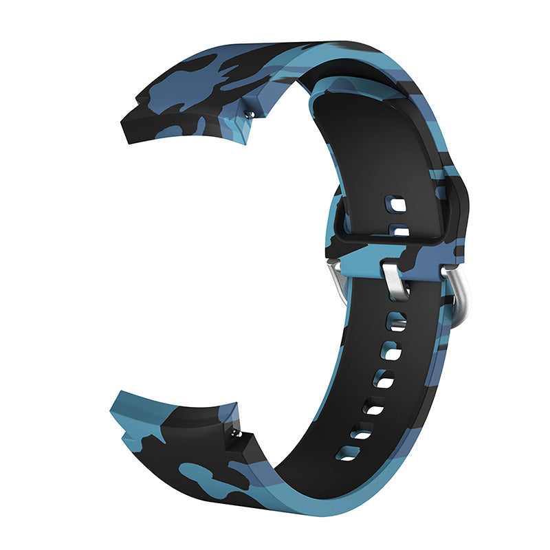 Pattern Printed Silicone Smart Watch Band Strap Replacement for Samsung Galaxy Watch6 40mm 44mm Watch6 Classic 43mm 47mm Watch 5 40mm 44mm 5 Pro 45mm Watch4 40mm 44mm