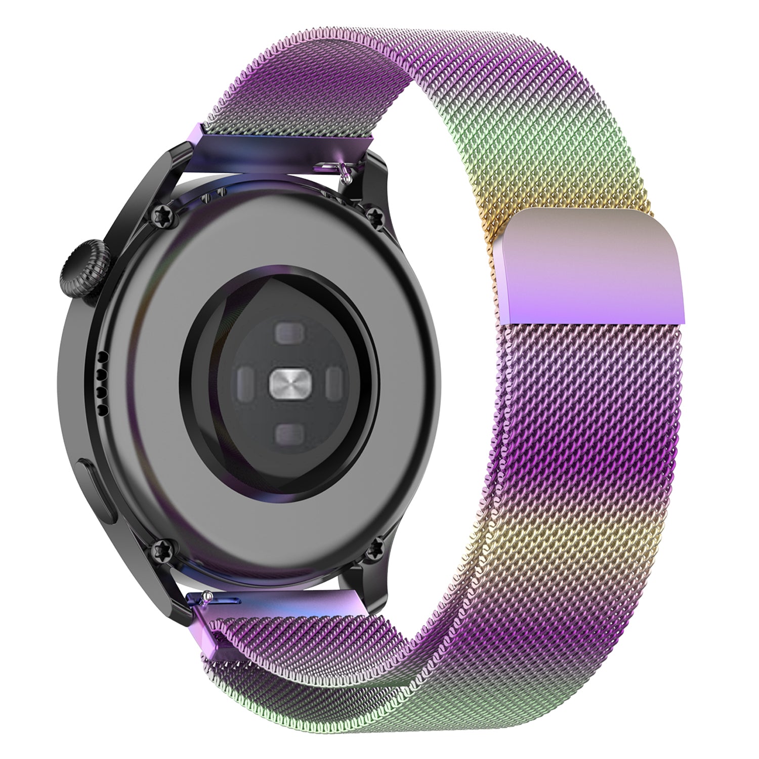 Breathable Milanese Stainless Steel Mesh Band Watch Strap for Huawei Watch GT3 42mm Samsung Galaxy Watch 42mm