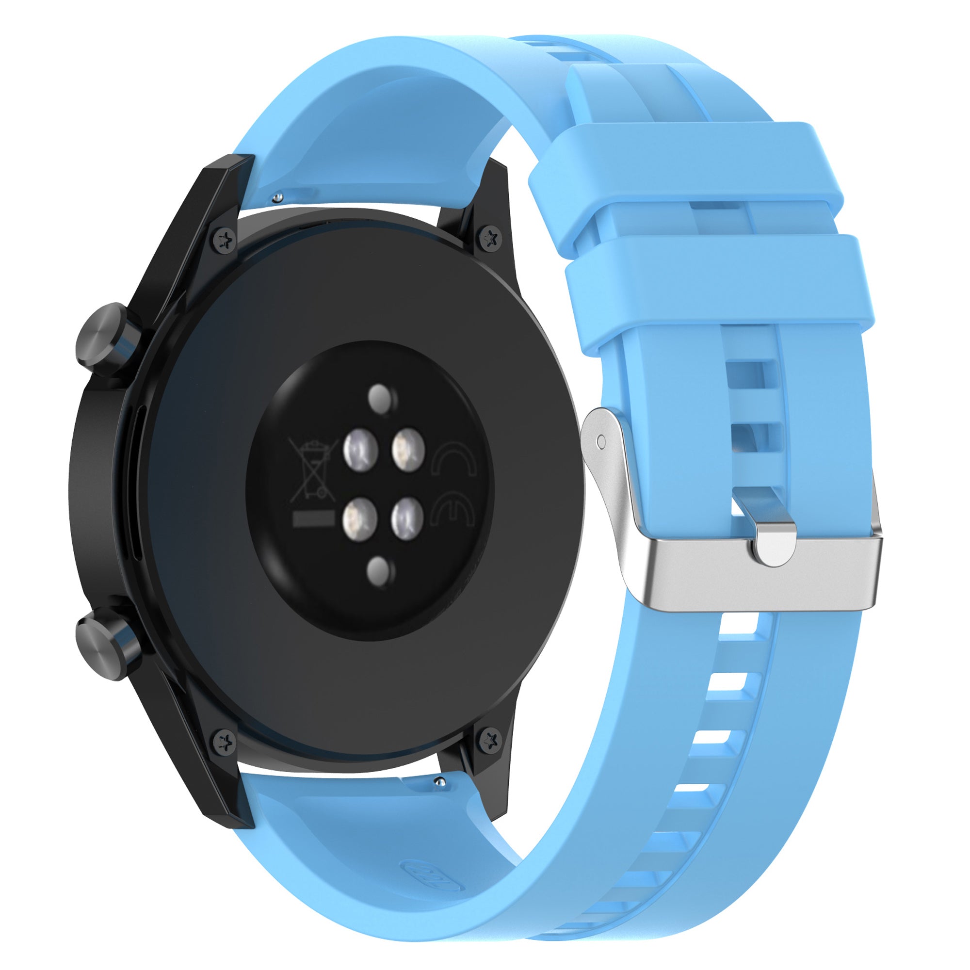 20mm Silicone Smart Watch Strap Adjustable Wristband Bracelet for Huawei Watch GT Runner Watch GT3 42mm