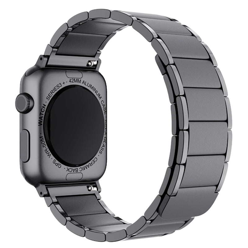 Magnetic Lock Adjustable Metal Watch Strap Watchband Replacement for Apple Watch Series 9 8 7 41mm 6 SE (2023) SE (2022) SE 5 4 40mm 3 2 1 38mm