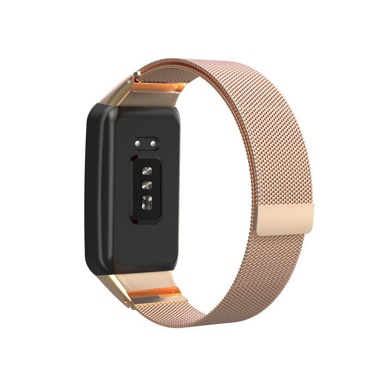 Stainless Steel Magnetic Milanese Smart Watch Band Strap for OPPO Watch Free NFC Version