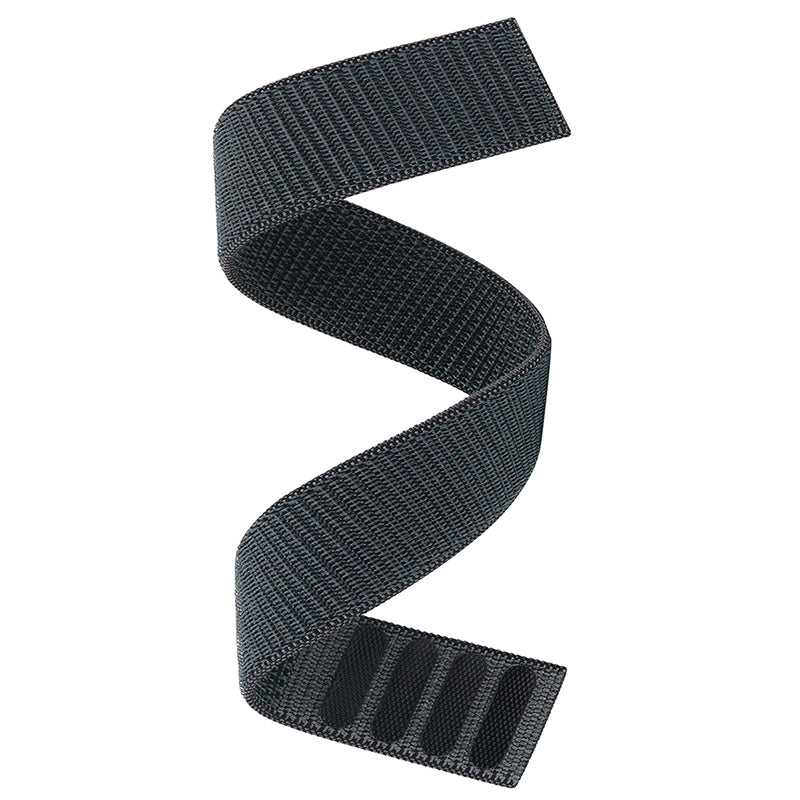 22mm Soft Knitted Nylon Watch Band Loop Fastener Wristband for Garmin Fenix 6X Pro Fenix 5 Plus