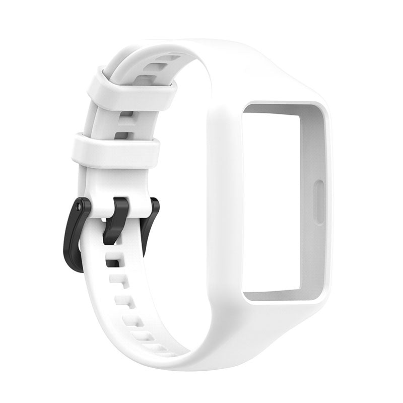 Replacement One-piece Smart Watch Strap Case Silicone Wrist Band for Honor Band 6 Huawei Band 6 Huawei Band 6 pro