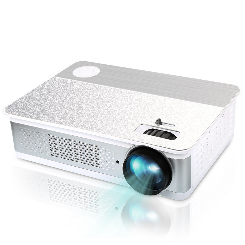 A6000 1080P HD Home Office Projector LED Business Projector with HDMI Audio USB VGA Ports (Basic Version)