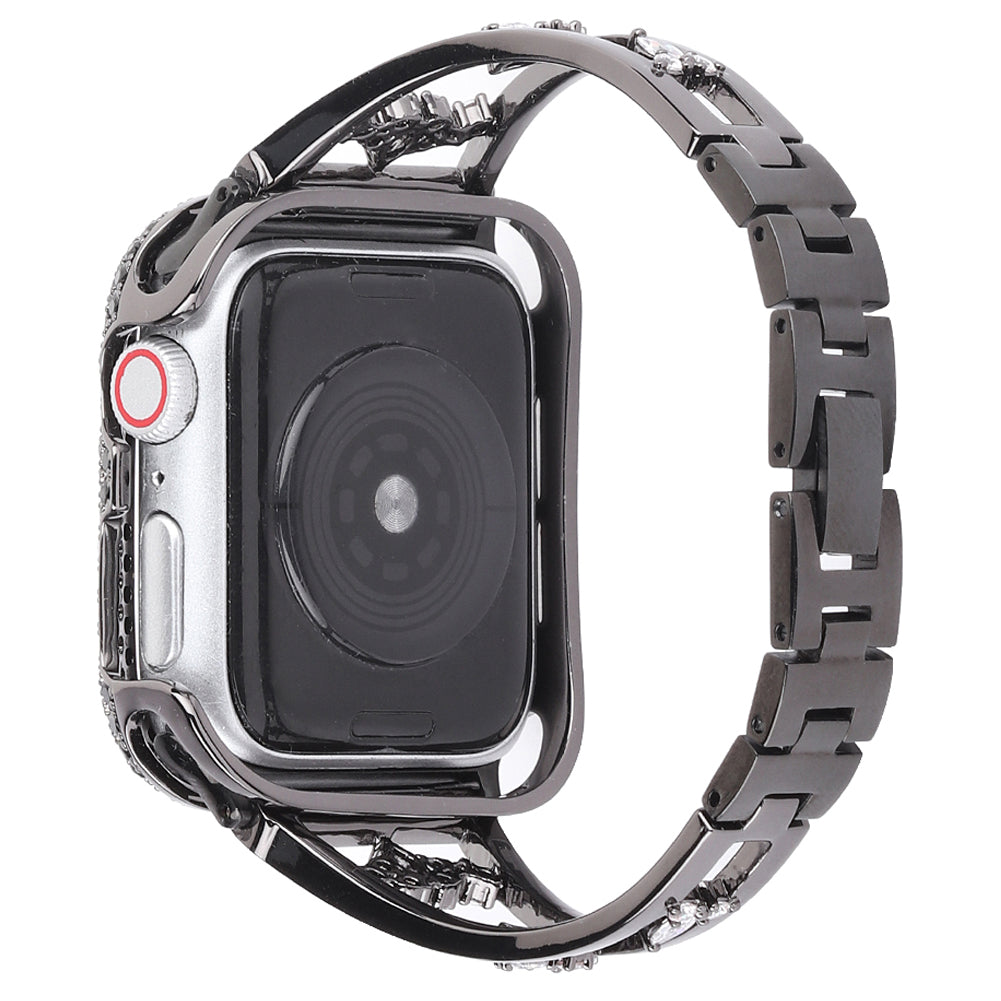 Stainless Steel Wrist Strap Bracelet Replacement Watchband for Apple Watch Series 9 8 7 41mm 6 5 4 SE (2023) SE(2022) SE 40mm 3 2 1 38mm