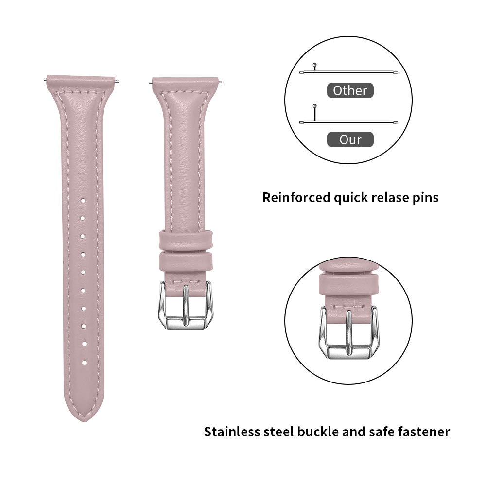 For Fitbit Versa 2 Versa Versa Lite Versa SE Stylish Cowhide Genuine Leather Replacement Smart Watch Strap