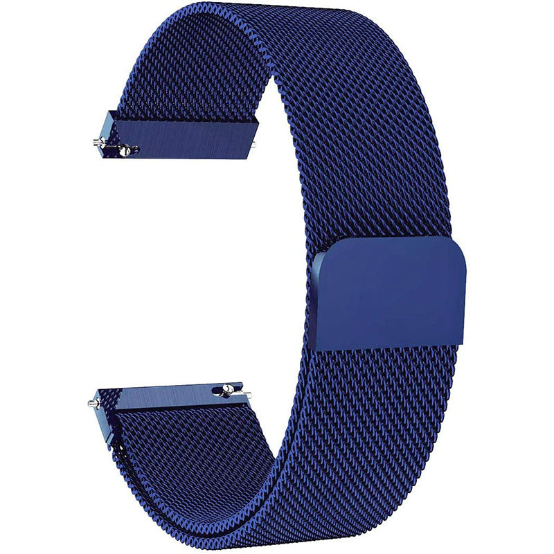 For Garmin Vivomove Luxe GarminMove Luxe Stainless Steel Milanese Mesh Watch Strap Replace Magnetic Wrist Band (20mm)