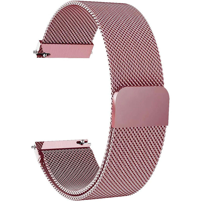 For Garmin Vivomove Luxe GarminMove Luxe Stainless Steel Milanese Mesh Watch Strap Replace Magnetic Wrist Band (20mm)