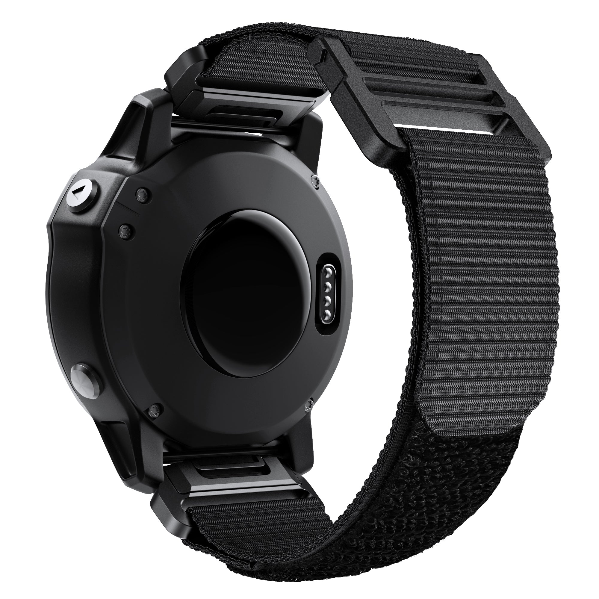 26mm Sport Loop Strap for Garmin Fenix 7X 6X 5X Breathable Nylon Adjustable Elastic Replacement Band