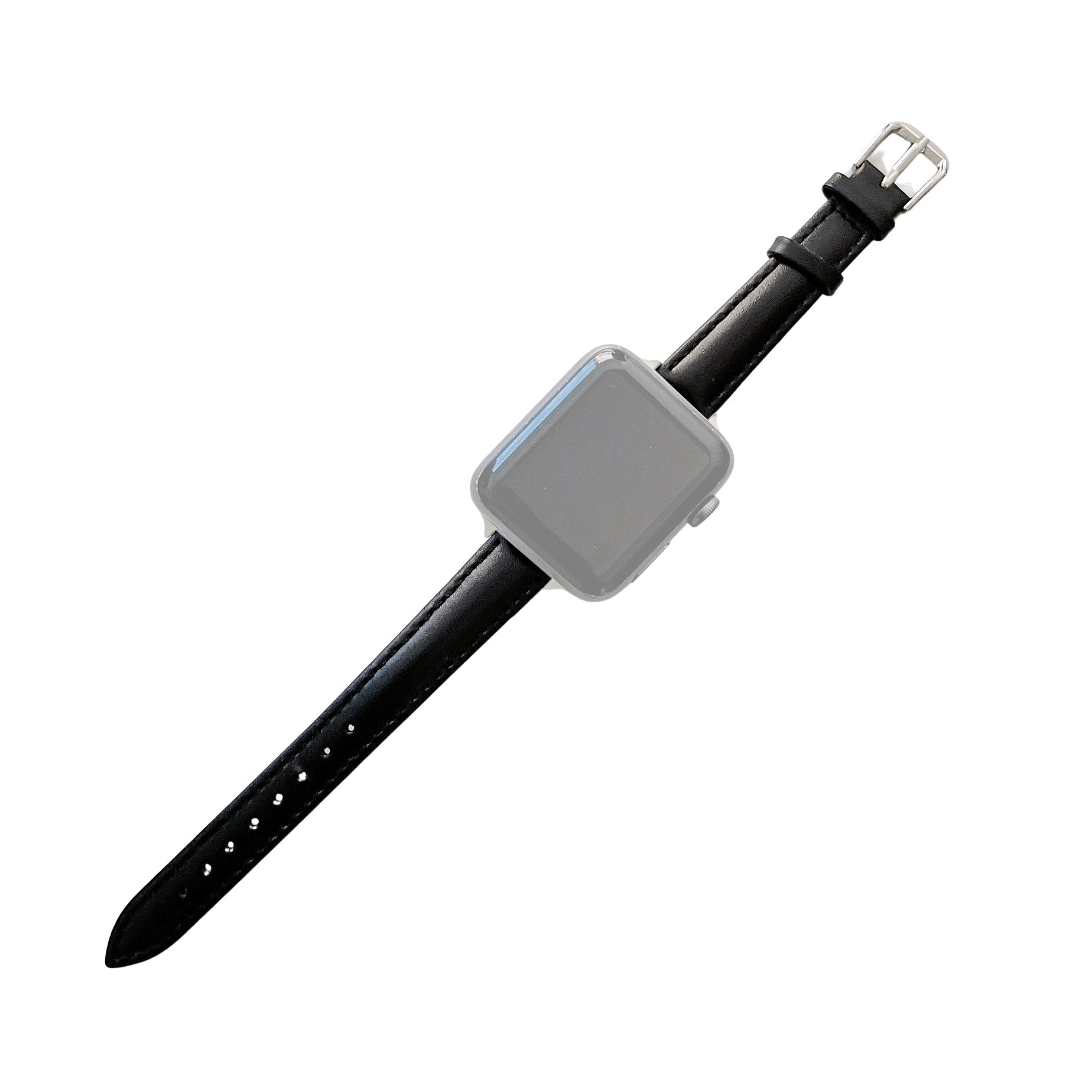 For Apple Watch Series 9 8 7 41mm 6 5 4 SE (2023) SE(2022) SE 40mm 3 2 1 38mm Genuine Leather Watch Strap Pin Buckle Replacement Wrist Band