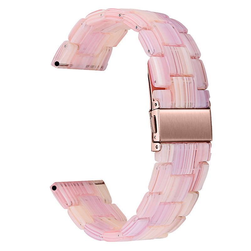 For Huami Amazfit Bip S GTR 42mm GTS Bip Lite Resin Watch Strap Wristband 20mm with Stainless Steel Buckle