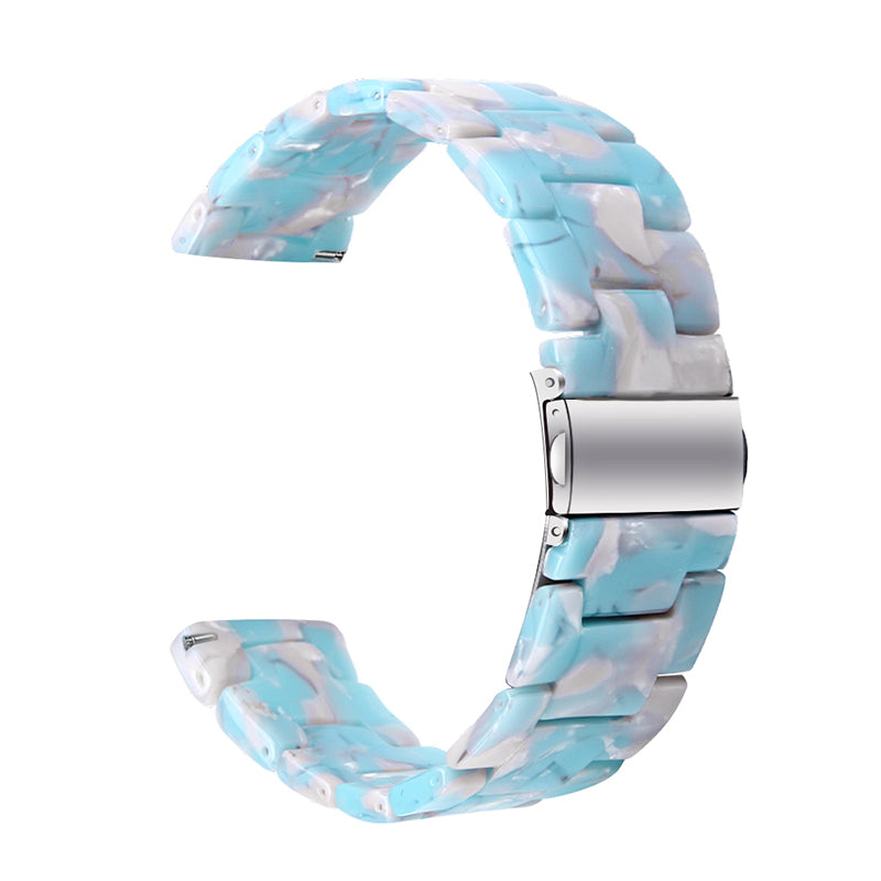 For Huami Amazfit Bip S GTR 42mm GTS Bip Lite Resin Watch Strap Wristband 20mm with Stainless Steel Buckle